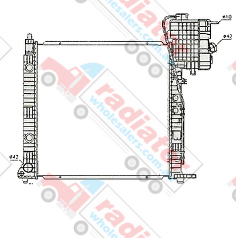 RW817148M Radiator